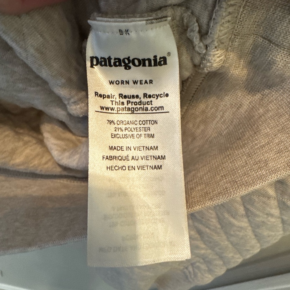 Patagonia Organic Cotton quilted pullover jacket - Picture 6 of 9